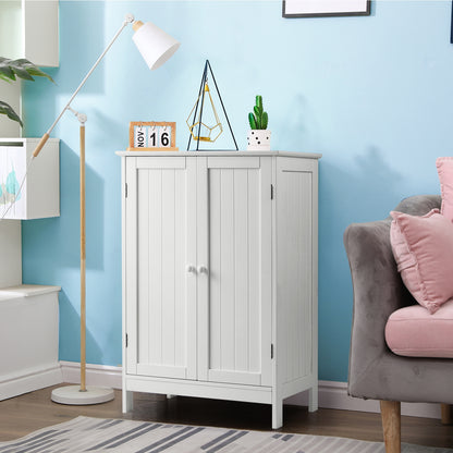 Armoire de rangement à double porte pour salle de bain