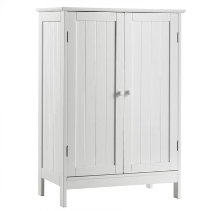 Armoire de rangement à double porte pour salle de bain