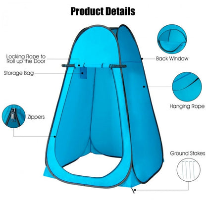 Pop uP Camping Shower Toilet Changing Room Tent