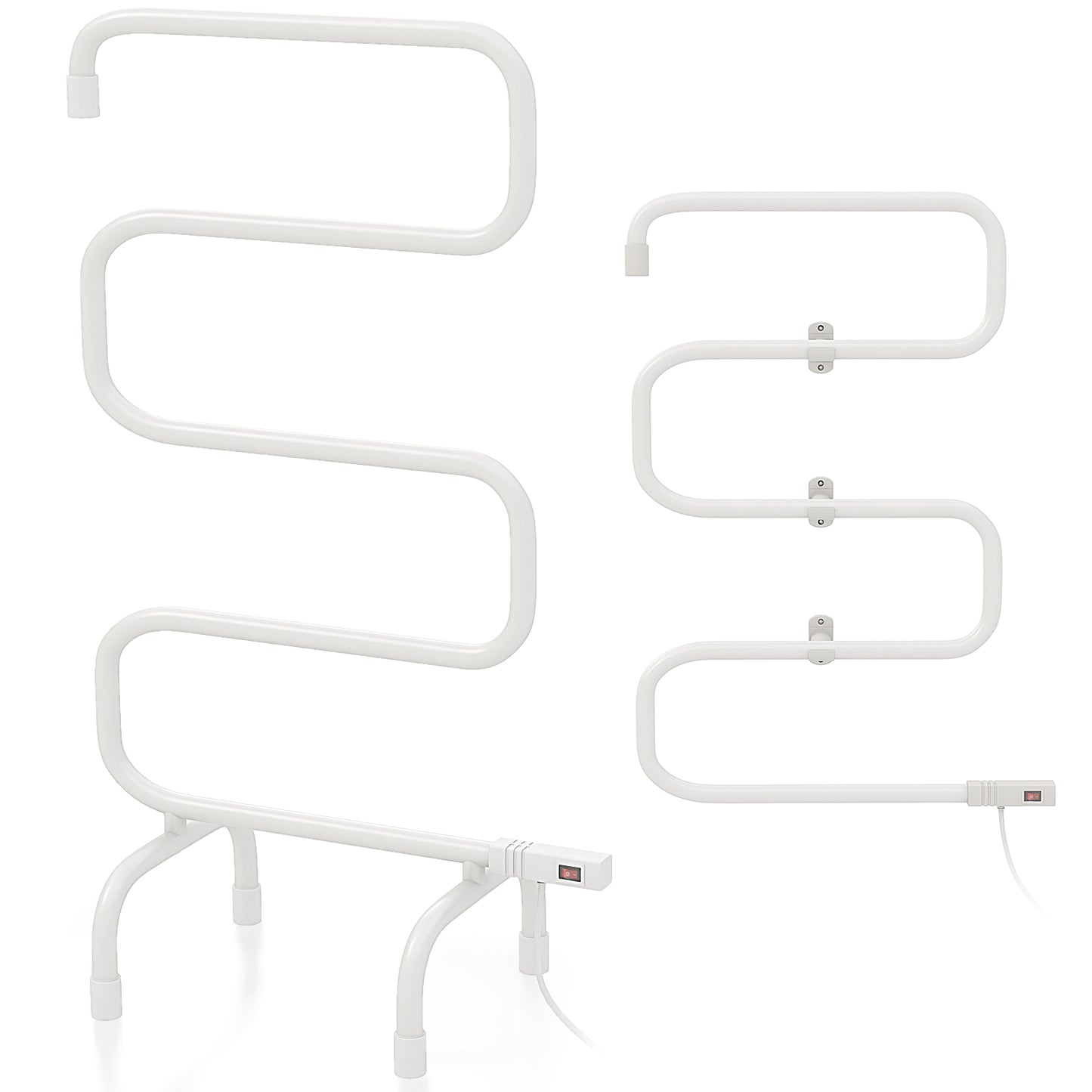 100W Electric Towel Warmer Drying Rack