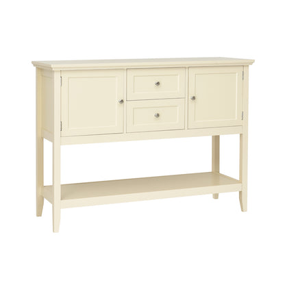 Wooden Sideboard Buffet Console Table  with Drawers and Storage