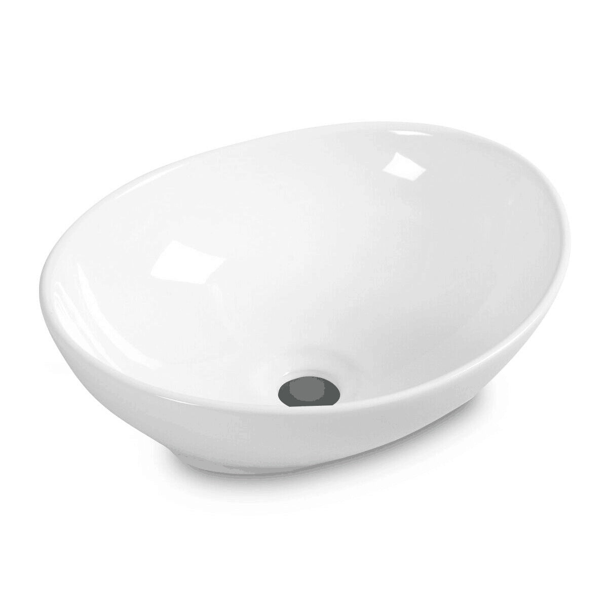 Oval Bathroom Basin Ceramic Vessel Sink