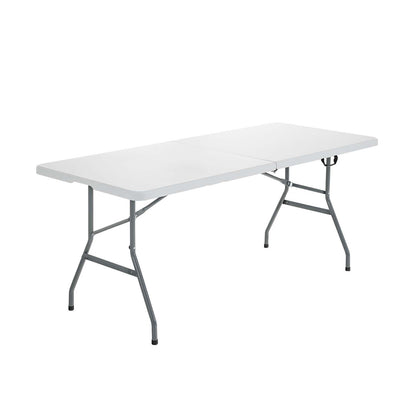 6' Folding Portable Plastic Outdoor Camp Table