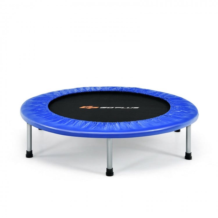 36 Inch Kids Trampoline Mini Rebounder with Full Covered Handrail