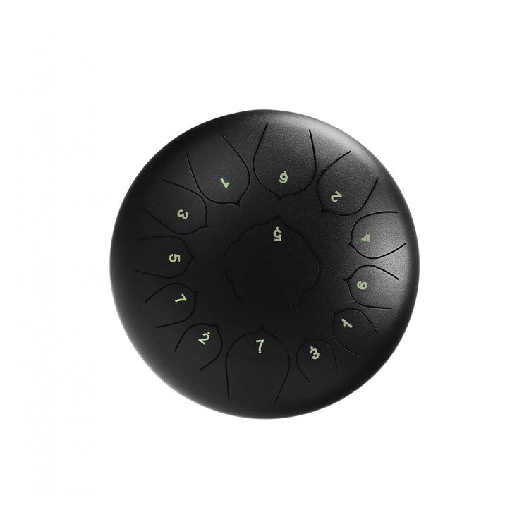 Steel Tongue Handpan Drum 13 Notes 12”