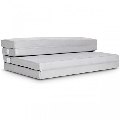 4 Inch Folding Sofa Bed Foam Mattress with Handles