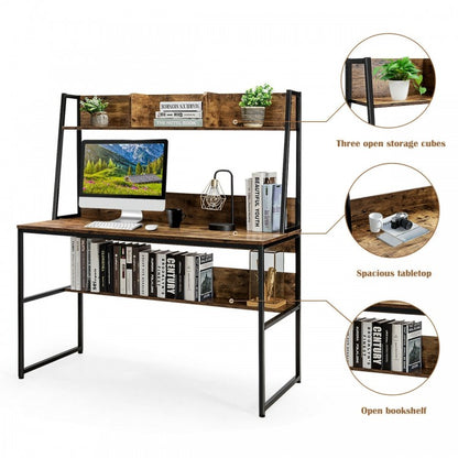 47-Inch Computer Desk Writing Study Table Workstation