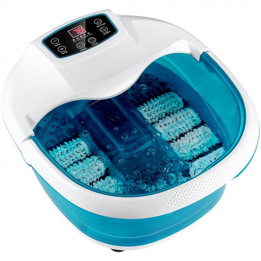 Baignoire spa pour les pieds avec bulles et rouleaux de massage électriques pour un usage domestique