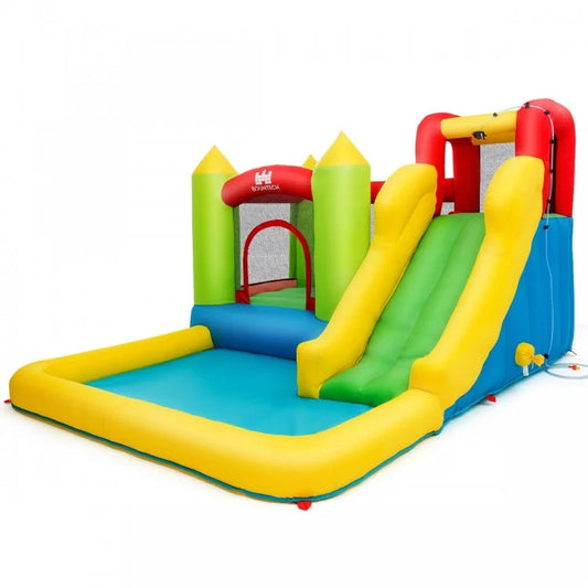 Inflatable Bounce House Water Slide Jump Bouncer without Blower