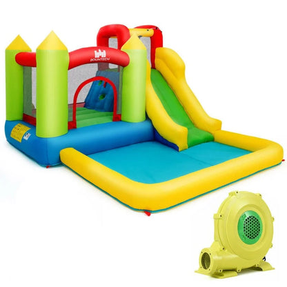 Inflatable Bounce House Water Slide Jump Bouncer without Blower