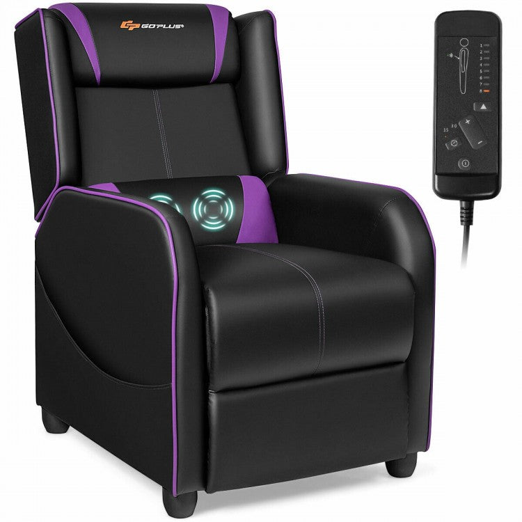 Fauteuil inclinable de massage et de jeu à domicile