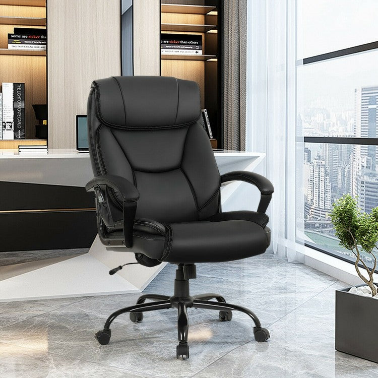 Fauteuil de bureau de massage avec 6 points de vibration