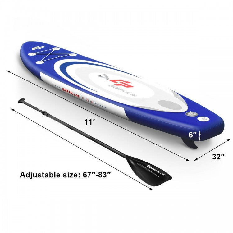 10 Feet Inflatable Stand Up Paddle Surfboard with Bag