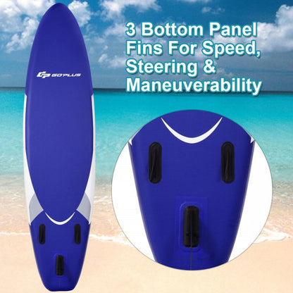 10 Feet Inflatable Stand Up Paddle Surfboard with Bag