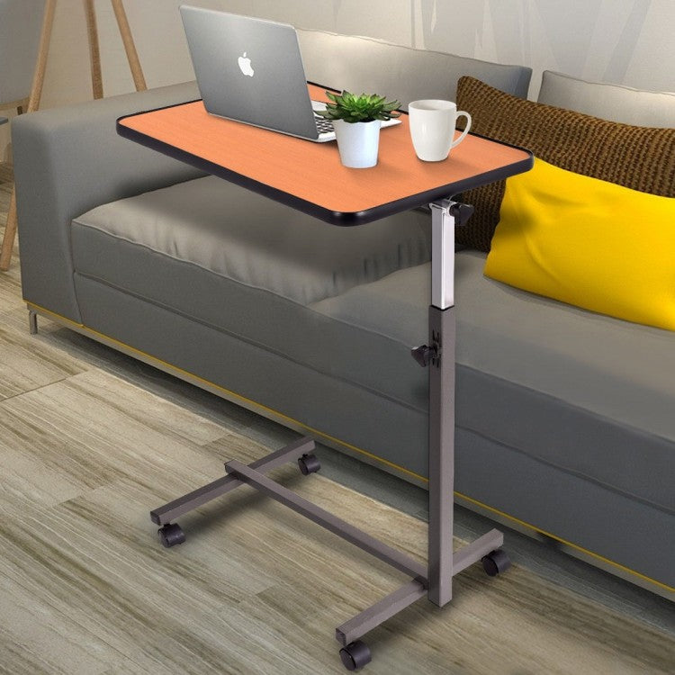 Overbed Rolling Table Food Tray