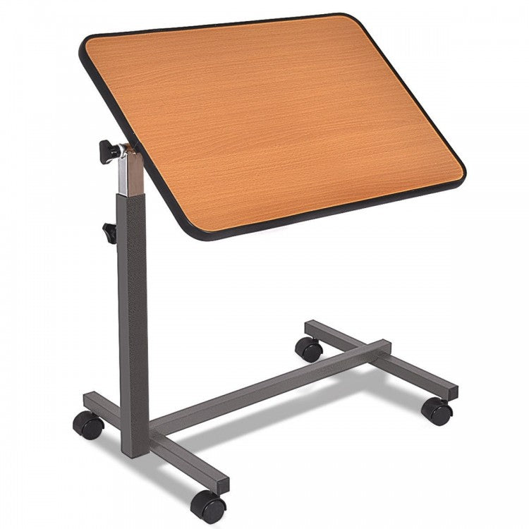 Overbed Rolling Table Food Tray