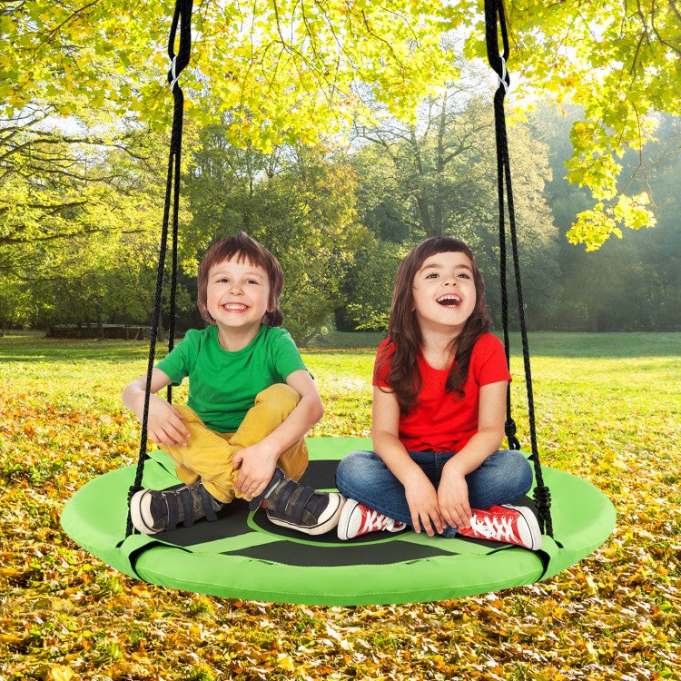 Ensemble de tente balançoire amovible pour chaise suspendue pour enfants 2 en 1 de 40 pouces