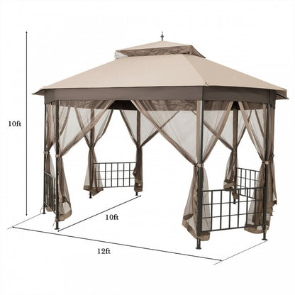 10’x 12’ Octagonal Patio Gazebo