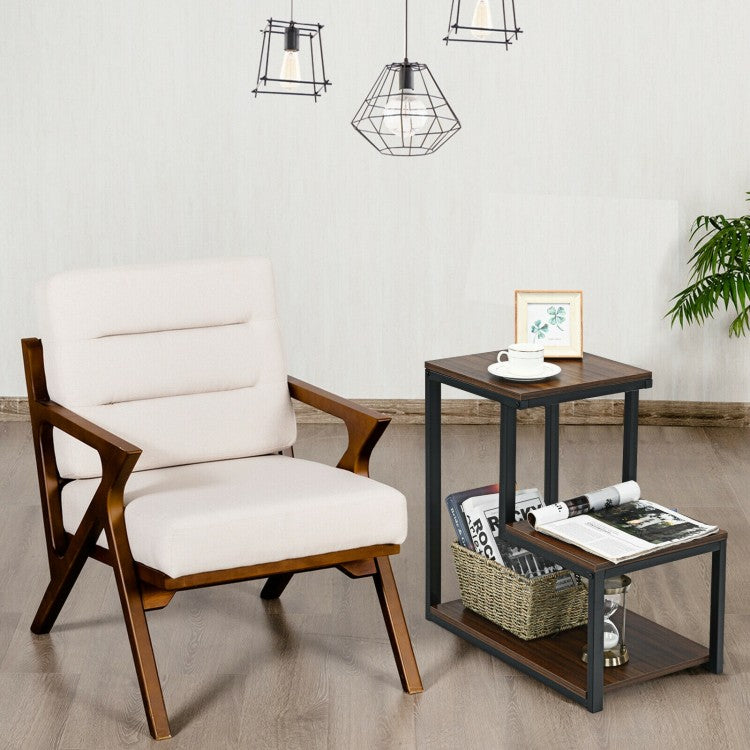 3-Tier Sofa Side Table Night Stand