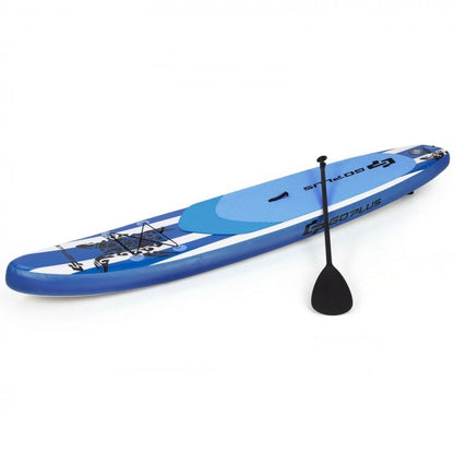 10.6/11 Feet Inflatable Adjustable Paddle Board with Carry Bag and Turtle Pattern