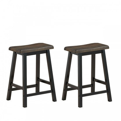 24 Inch Height Set of 2 Home Kitchen Dining Room Bar Stools