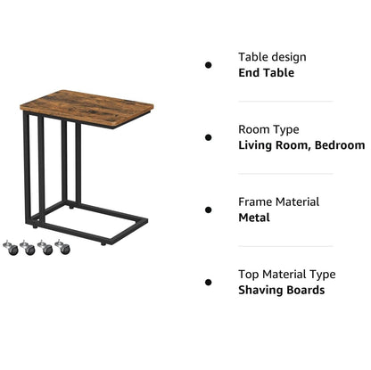 Wood Side Table 