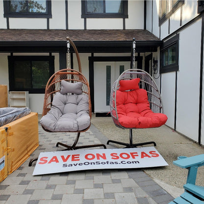 Brown Hanging Chair 