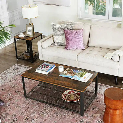 Wooden Top Coffee Table 