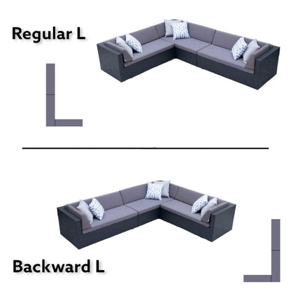 Premium Patio L Sectional 