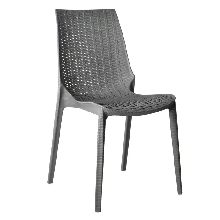 LM  Kent Outdoor Patio Plastic Dining Chair