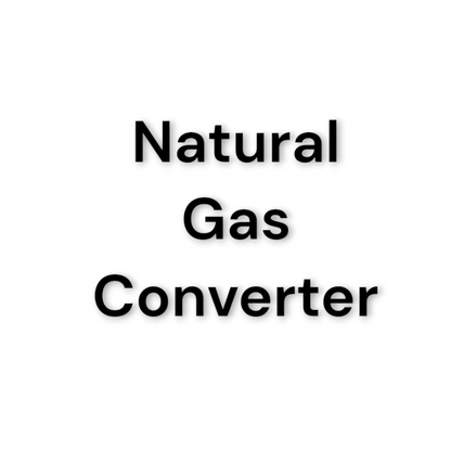 Natural Gas Converter kit