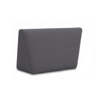 Right Side Armrest Replacement Cushion with Cover – Dark Grey