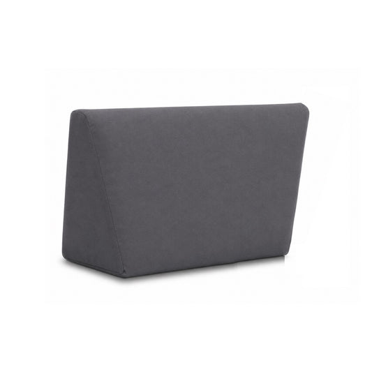 Right Side Armrest Replacement Cushion with Cover – Dark Grey