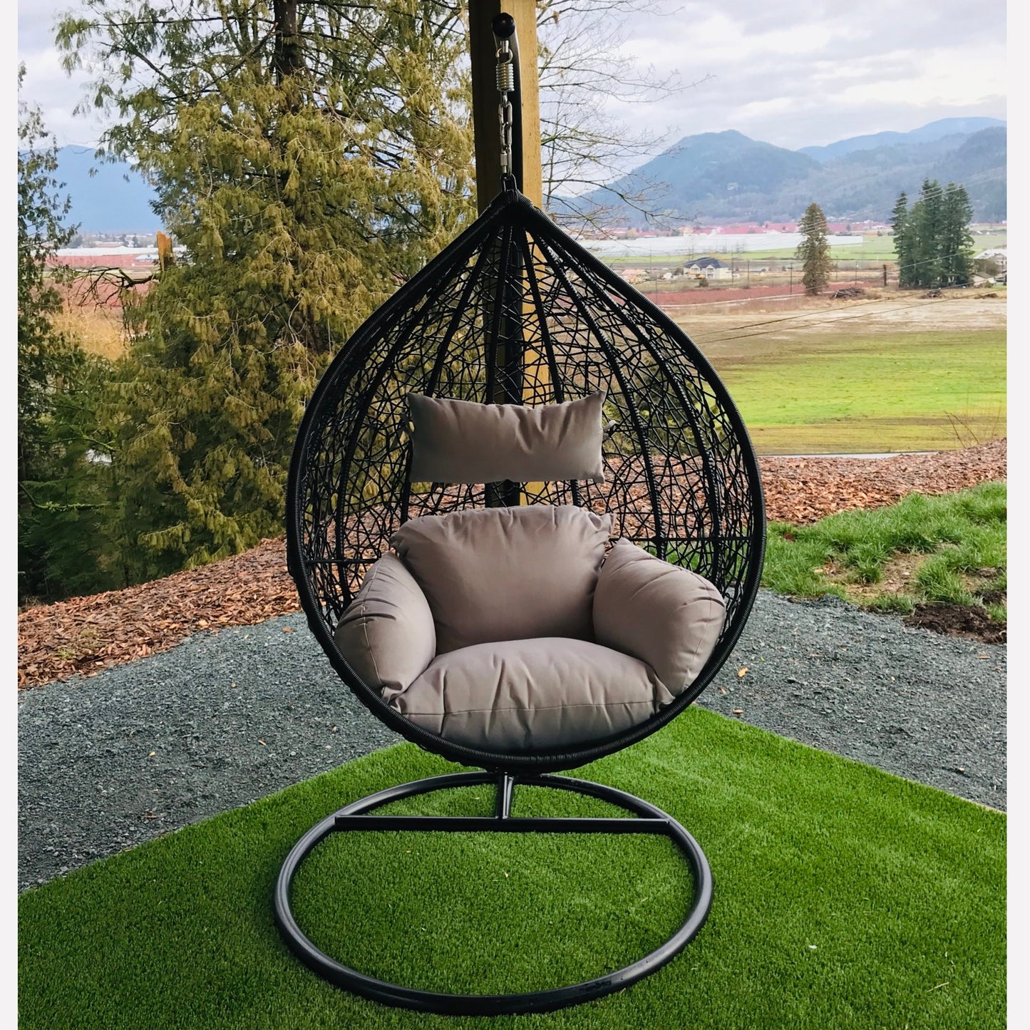 Teardrop Swing Chairs