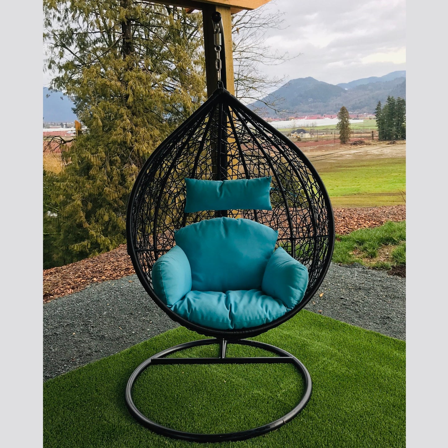 Teardrop Swing Chairs