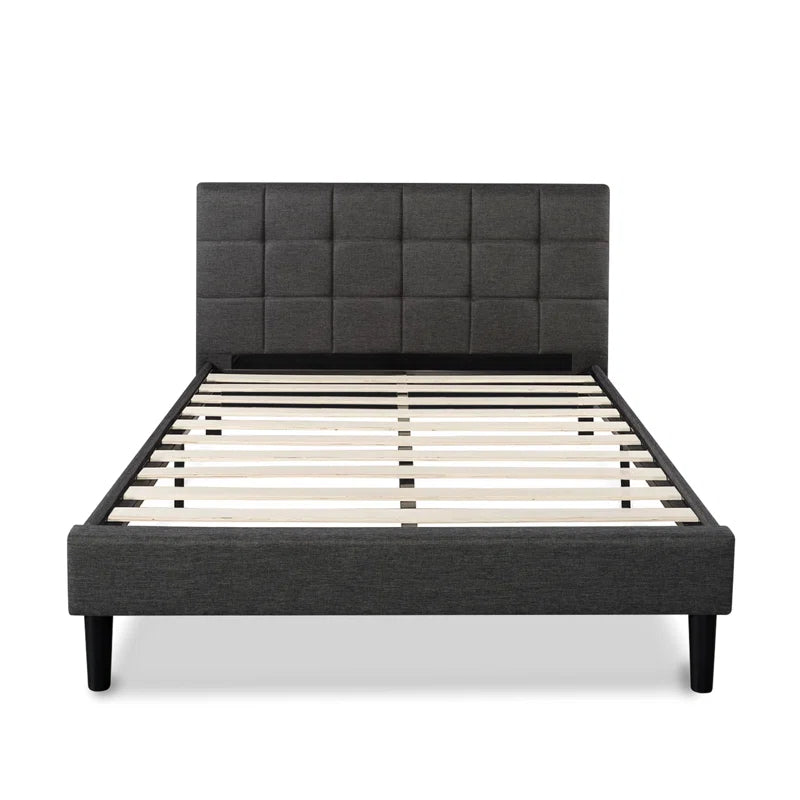 Suhavi Contemporary Modern Upholstered Platform Bed