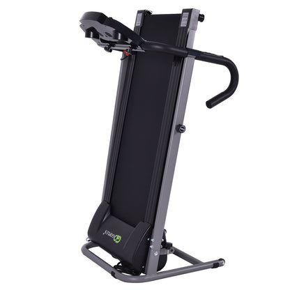 Electric Foldable Treadmill with LCD Display and Heart Rate Sensor