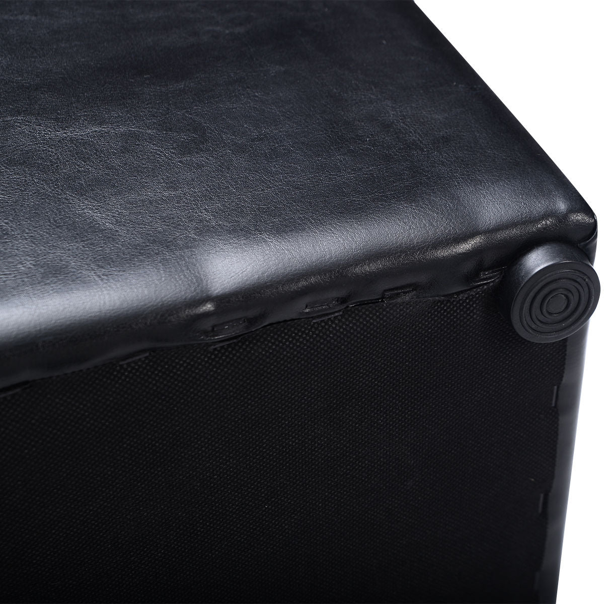 Foldable Cube Ottoman Pouffe Storage Seat