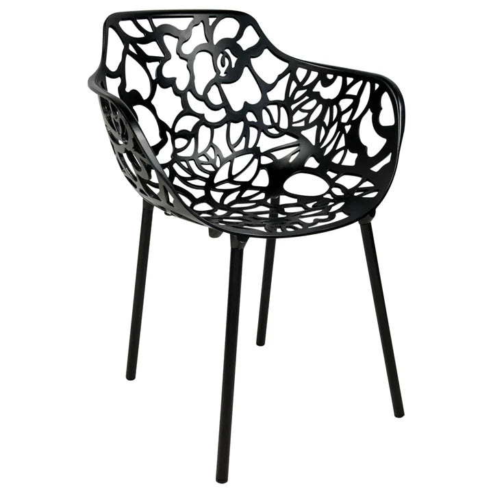 Fauteuil en aluminium Devon de LM Modern