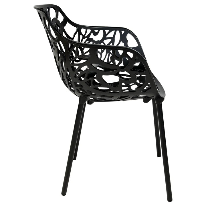 Fauteuil en aluminium Devon de LM Modern