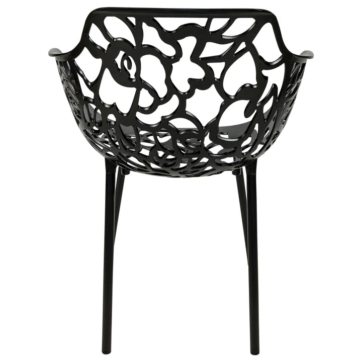 LM  Modern Devon Aluminum Armchair