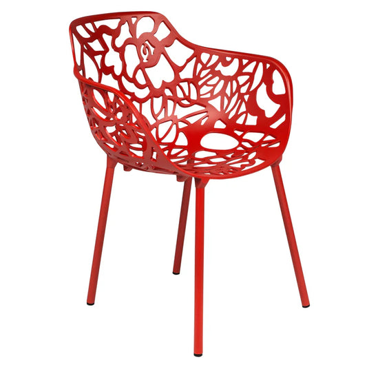 LM  Modern Devon Aluminum Armchair