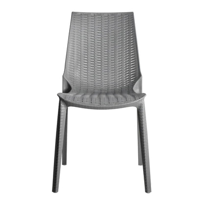 LM  Kent Outdoor Patio Plastic Dining Chair