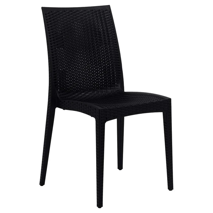 Chaise de salle à manger intérieure/extérieure LM Weave Mace (sans accoudoirs)