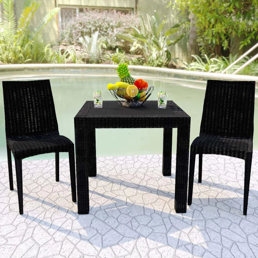 LM  Weave Mace Indoor/Outdoor Dining Chair (Armless)