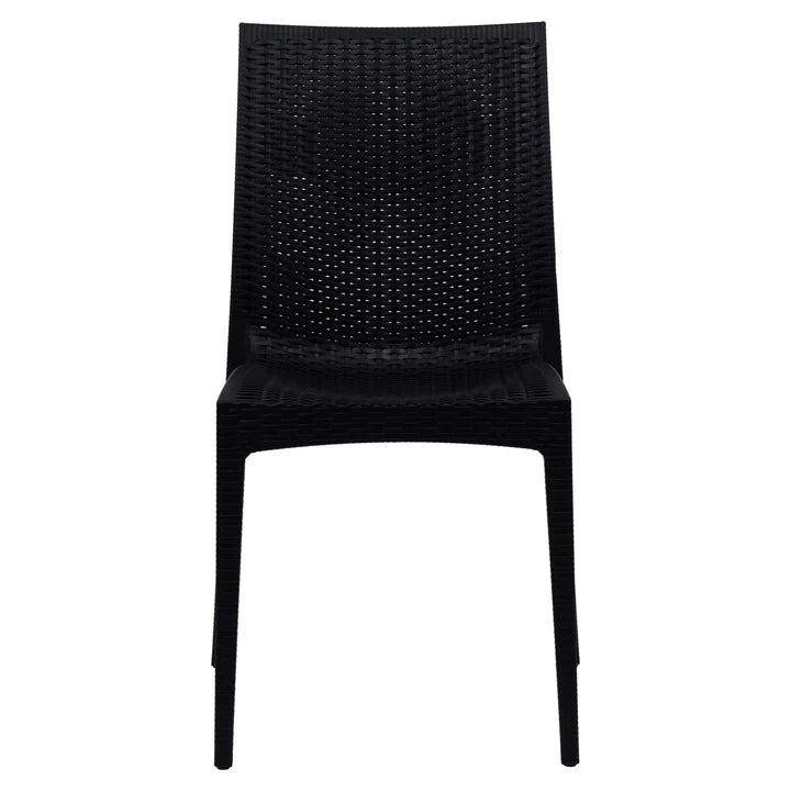 Chaise de salle à manger intérieure/extérieure LM Weave Mace (sans accoudoirs)