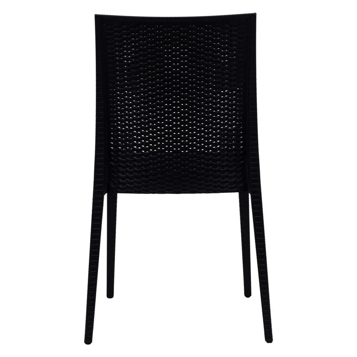 Chaise de salle à manger intérieure/extérieure LM Weave Mace (sans accoudoirs)