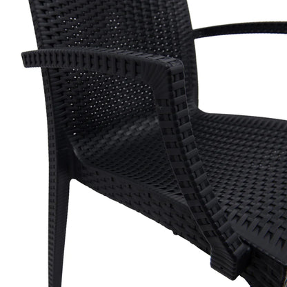 LM  Weave Mace Indoor/Outdoor Chair (With Arms)