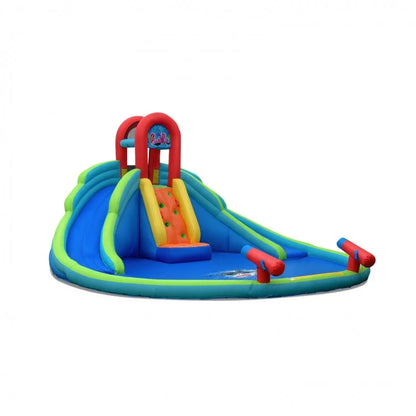 Toboggan aquatique gonflable pour enfants avec sac de transport et souffleur