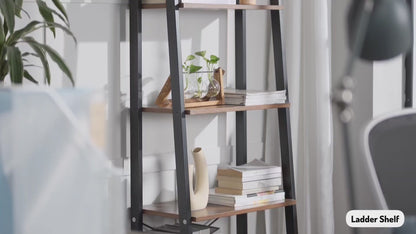 4-Tier Ladder Shelf